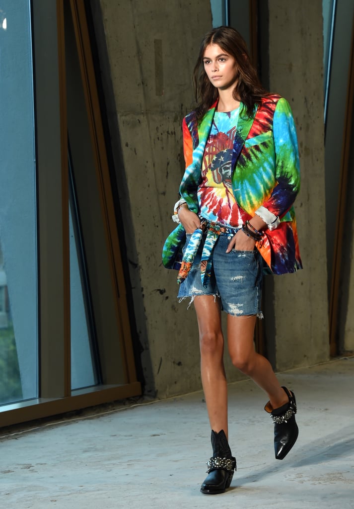 Celeb Inspo: Kaia Gerber | How to Wear Tie-Dye | POPSUGAR Fashion Photo 2