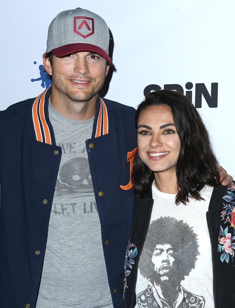 Ashton Kutcher and Mila Kunis at Ping Pong 4 Purpose 2018