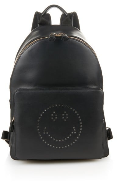 Anya Hindmarch Smiley leather backpack ($1,274)