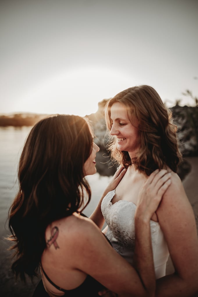 Sexy River Beach Engagement Photo Shoot