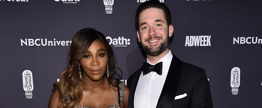 Serena Williams and Alexis Ohanian at Brand Genius Awards