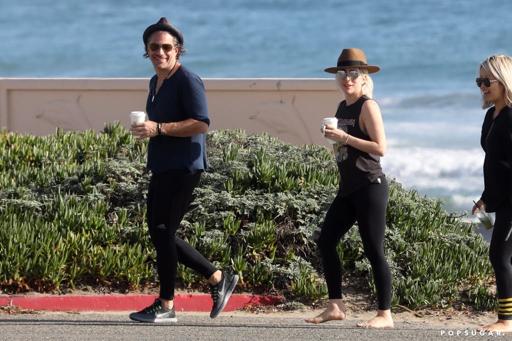 Lady Gaga and Christian Carino at the Beach March 2018 Lady Gaga and Christian Carino at the Beach March 2018