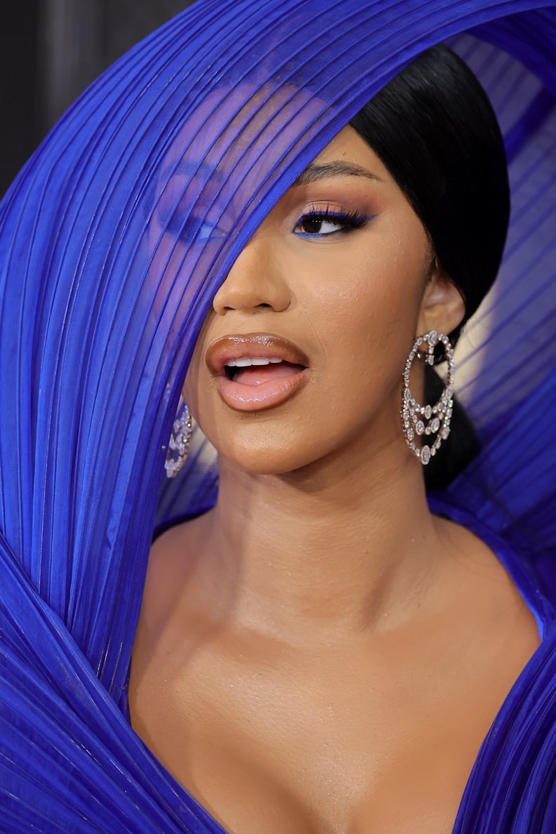 Cardi B's '90s Supermodel Lip at the 2023 Grammys