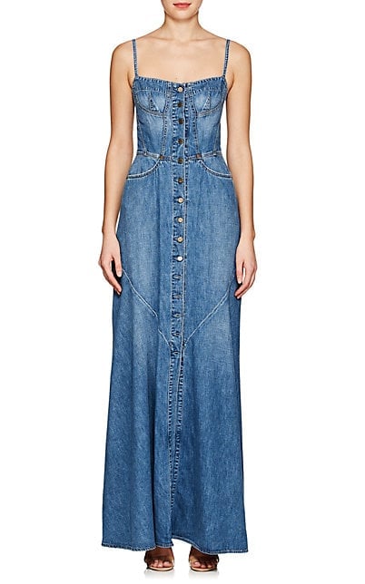 Jean Atelier Agnes Denim Maxi Dress