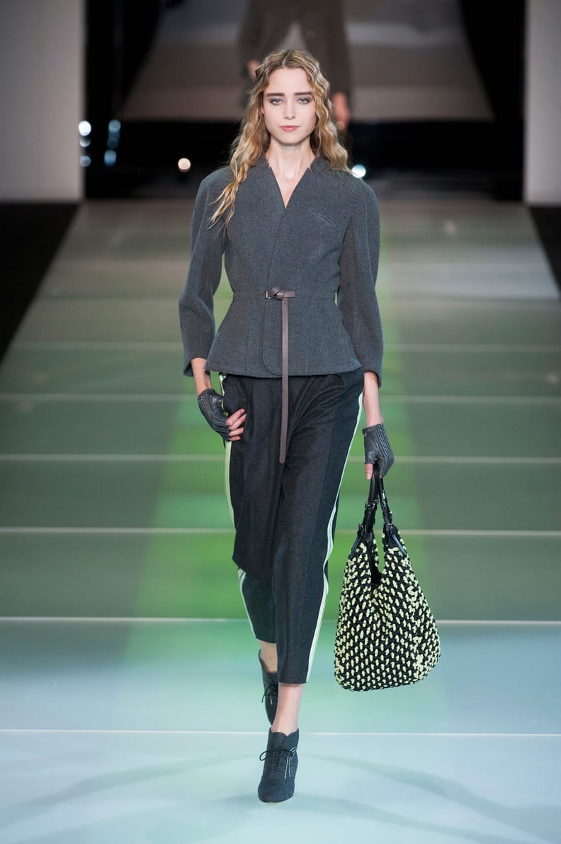 Giorgio Armani Fall 2014 Runway Show | Milan Fashion Week | POPSUGAR ...