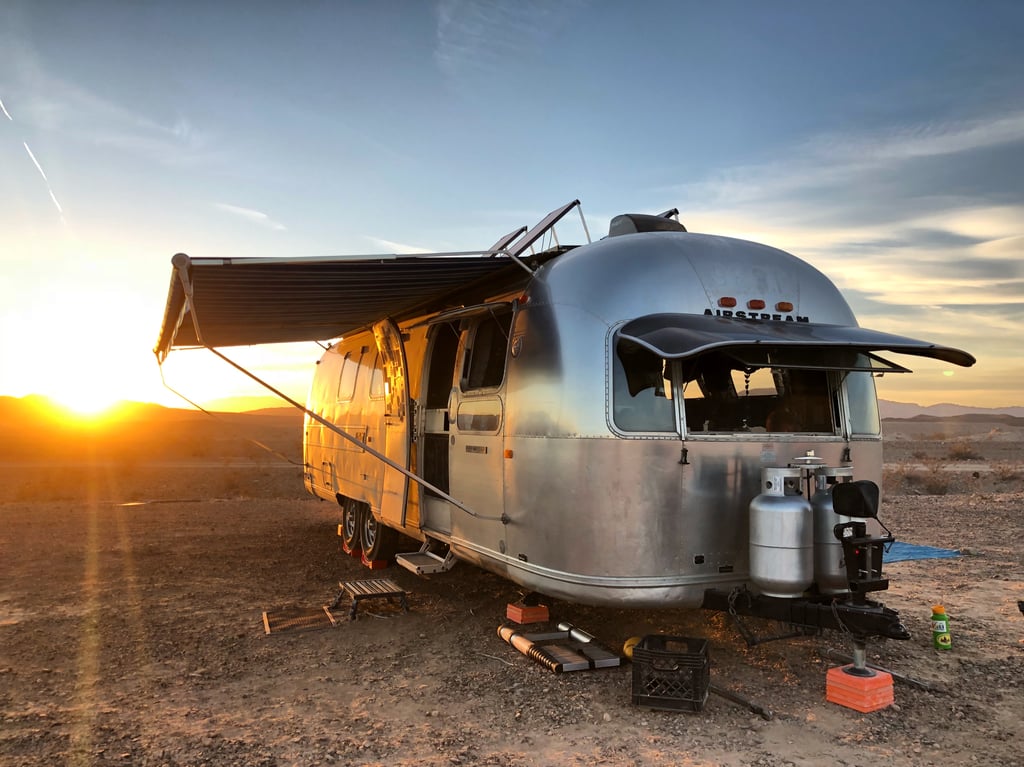 This Is a Shot From Their Stay Near Lake Mead on the Colorado River