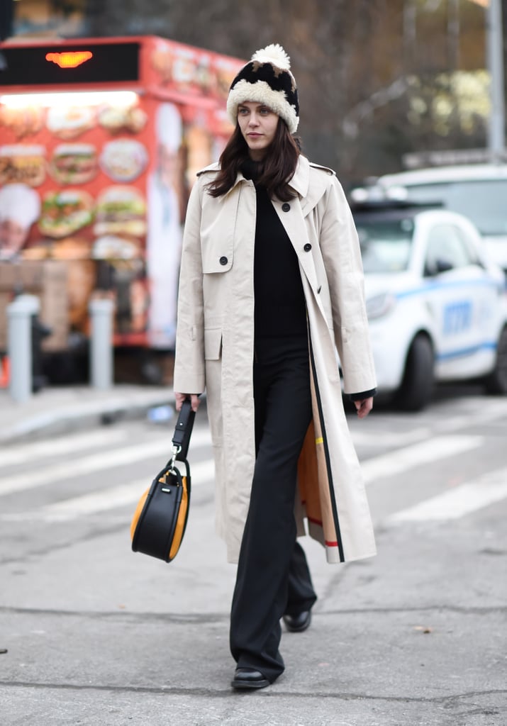 Winter Outfit Idea: All Black With White Accents | The Best Street ...