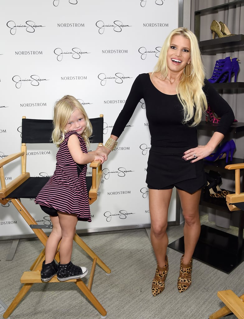 Jessica Simpson With Ace and Maxwell at Event | Pictures
