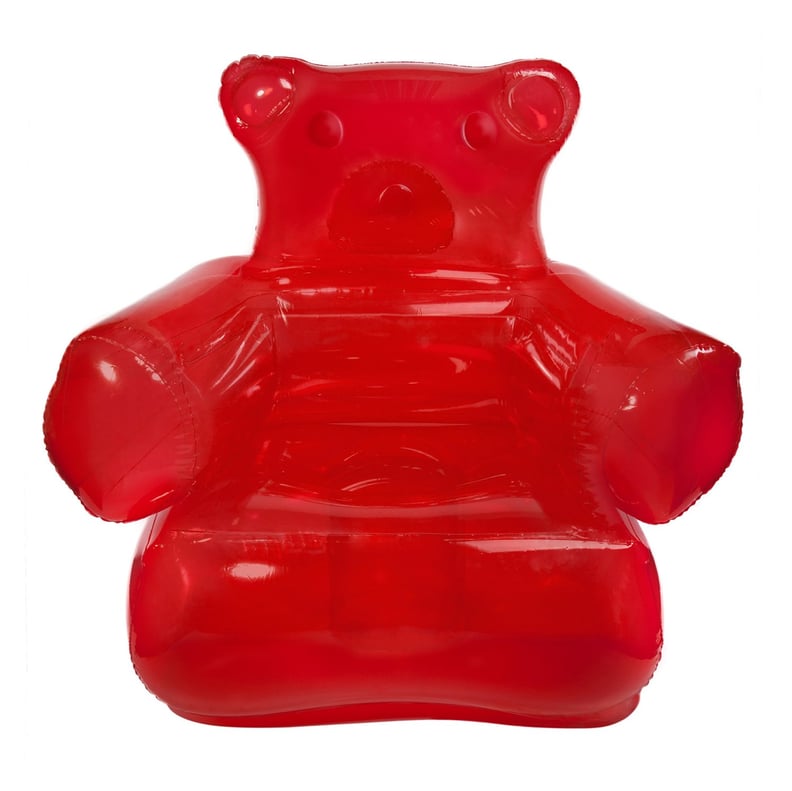 Inflatable Red Gummy Chair With Pump