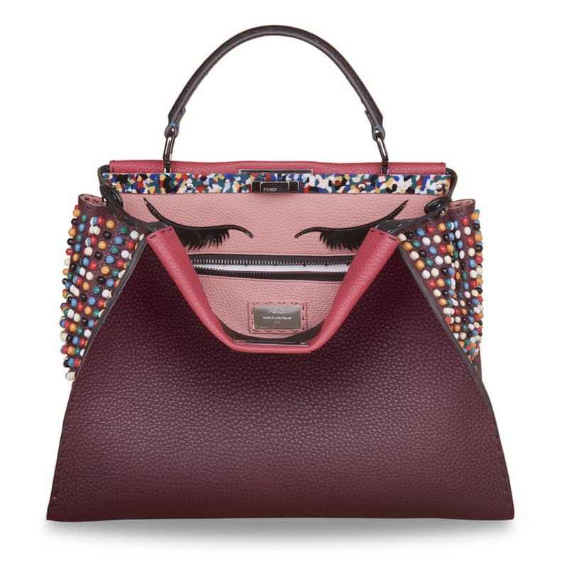 Fendi peekaboo store monster bag