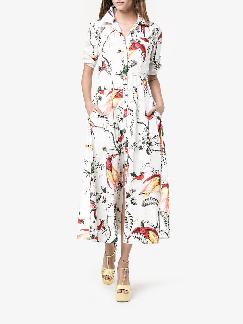 Melania Trump Erdem Parrot Dress | POPSUGAR Fashion