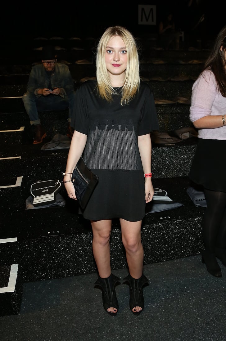 Dakota Fanning | Alexander Wang x H&M Launch Party | POPSUGAR Fashion