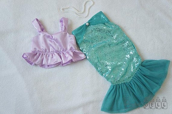 pink mermaid costume child
