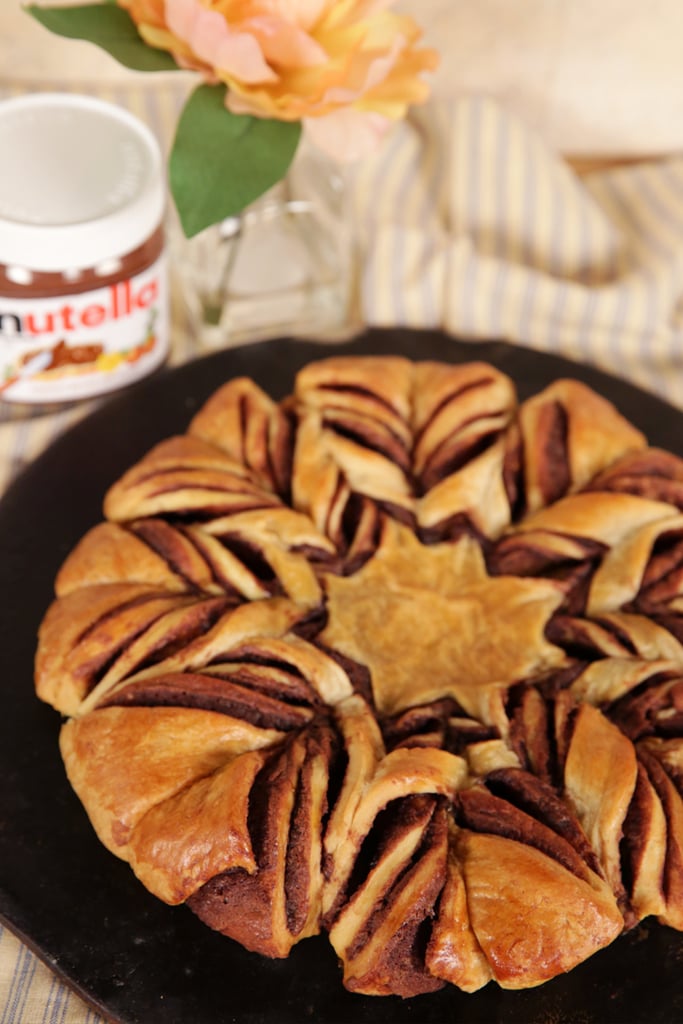 Braided Nutella Croissant Bread