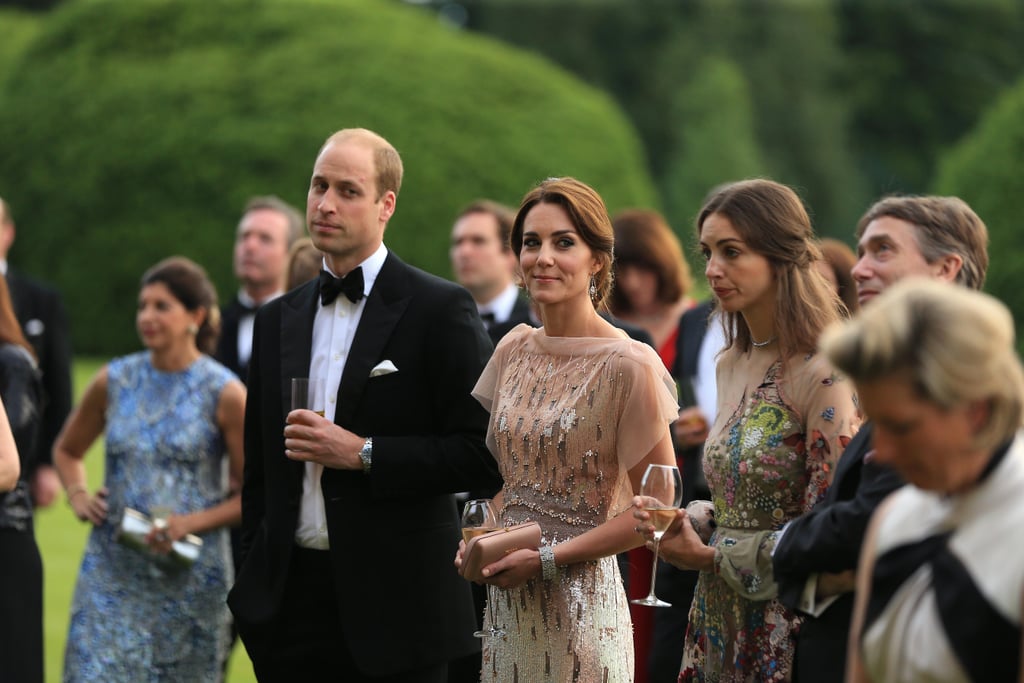 Prince William and Kate Middleton at Gala Dinner June 2016