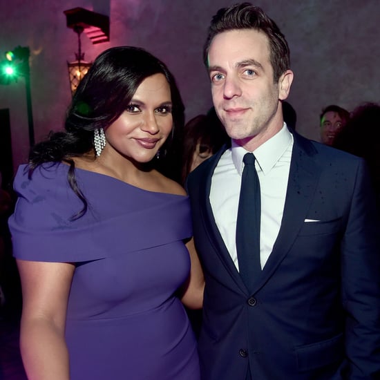 B.J. Novak Sends Mindy Kaling White Flowers