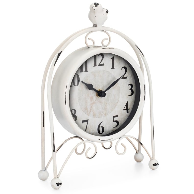 Westclox Metal Bird Table Clock