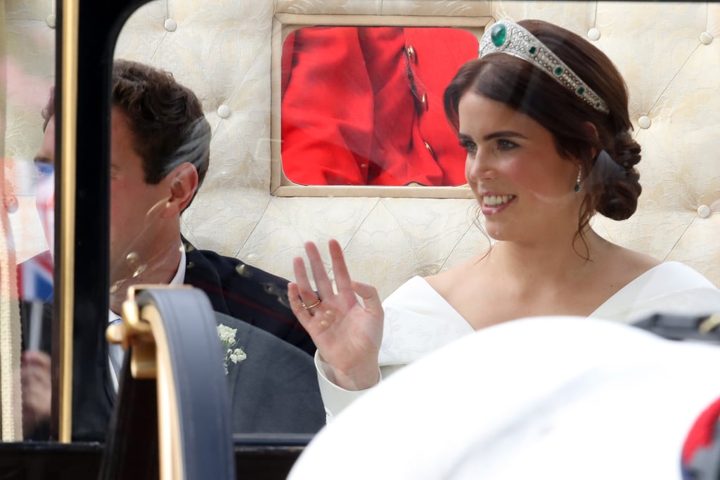 Princess Eugenie Wedding Hair and Makeup