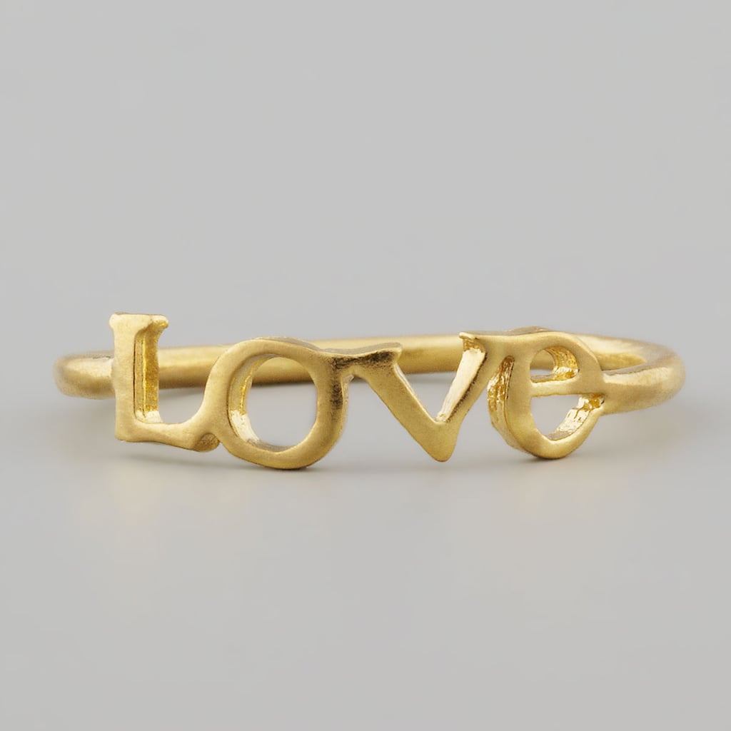 Dogeared Love Ring