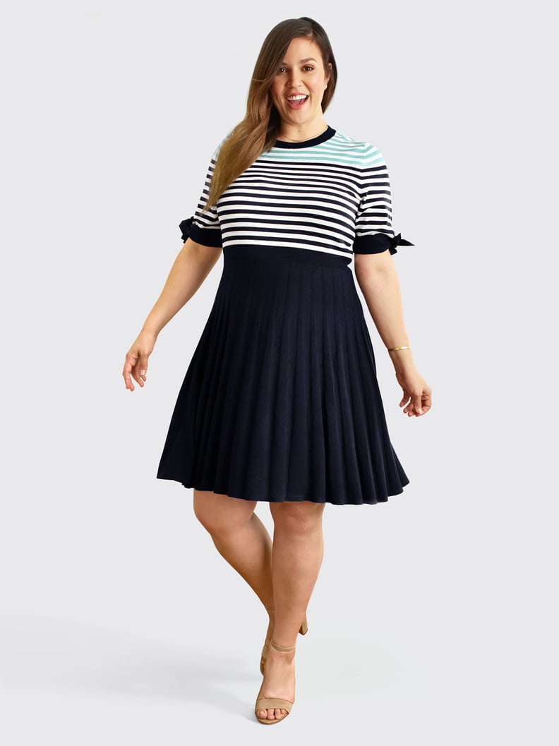 Sailor Stripe Sweater Dress