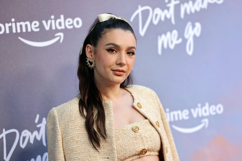 HOLLYWOOD, CALIFORNIA - JULY 11: Hannah Marks attends the Los Angeles Special Screening of Amazon's 