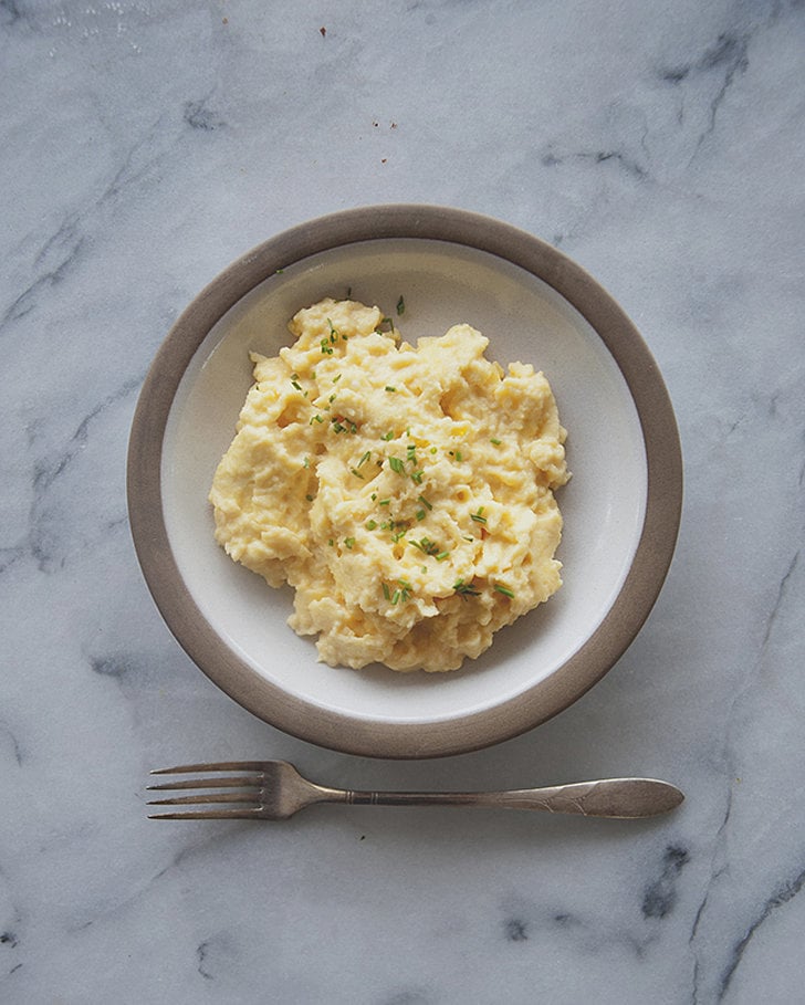 Get custard-like scrambled eggs.