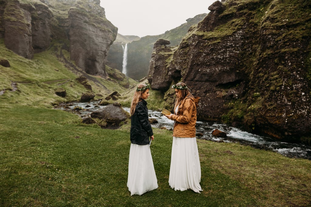 Rainy Elopement in Iceland
