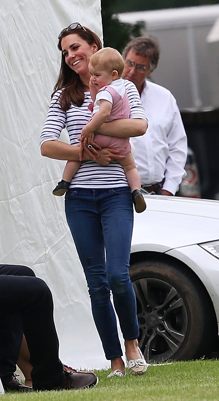 Prince George Crawls at Polo Match | Pictures | PS Celebrity