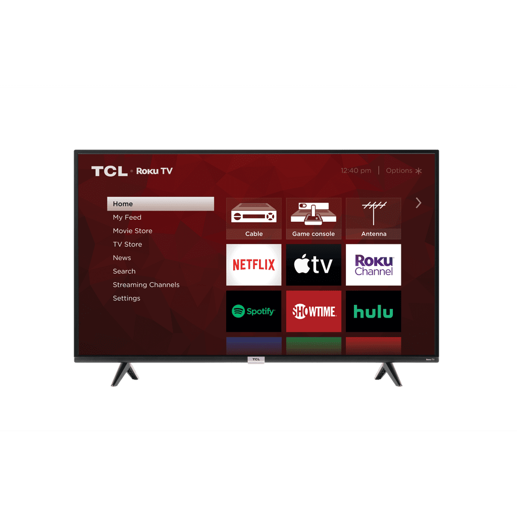 TCL 43" Class 4-Series 4K UHD HDR Roku Smart TV - 43S435 - Walmart.com