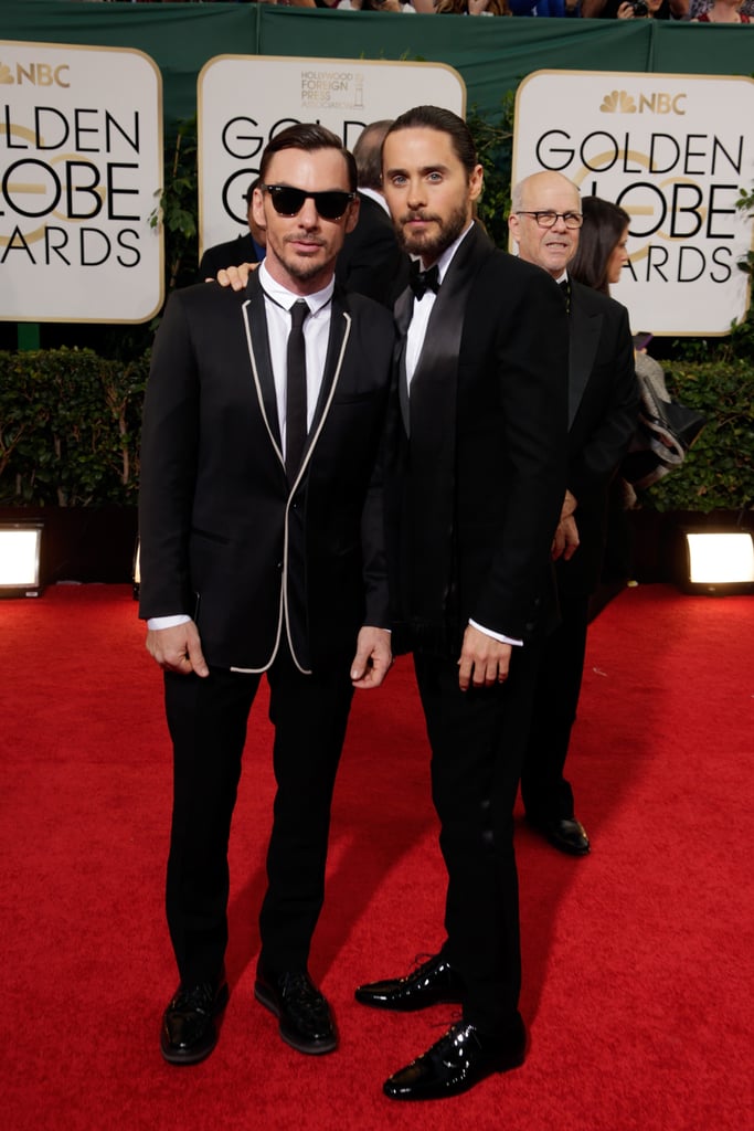 Jared Leto brought his brother Shannon as his date to the Golden Globes.