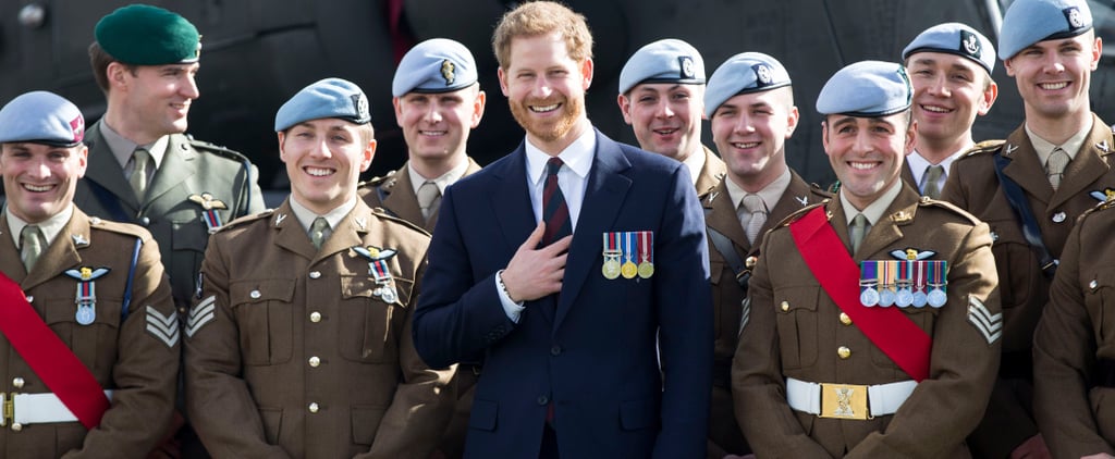 Prince Harry at the Army Aviation Centre 2018