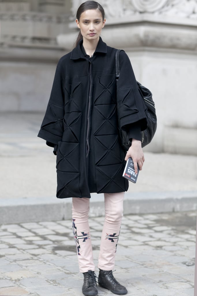 Paris Fashion Week Street Style Fall 2012 Paris Fashion Week Street Style Fall 2012