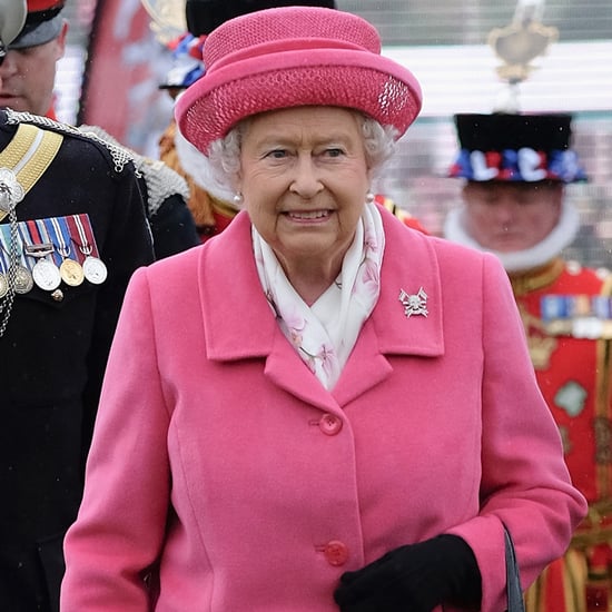Queen Elizabeth II in Pink After Second Royal Baby's Birth