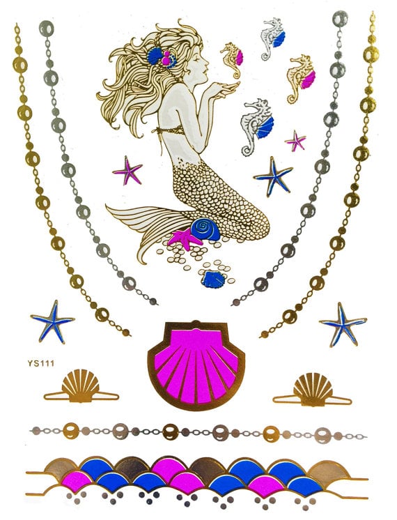 Temporary Halloween Face Tattoo POPSUGAR Beauty