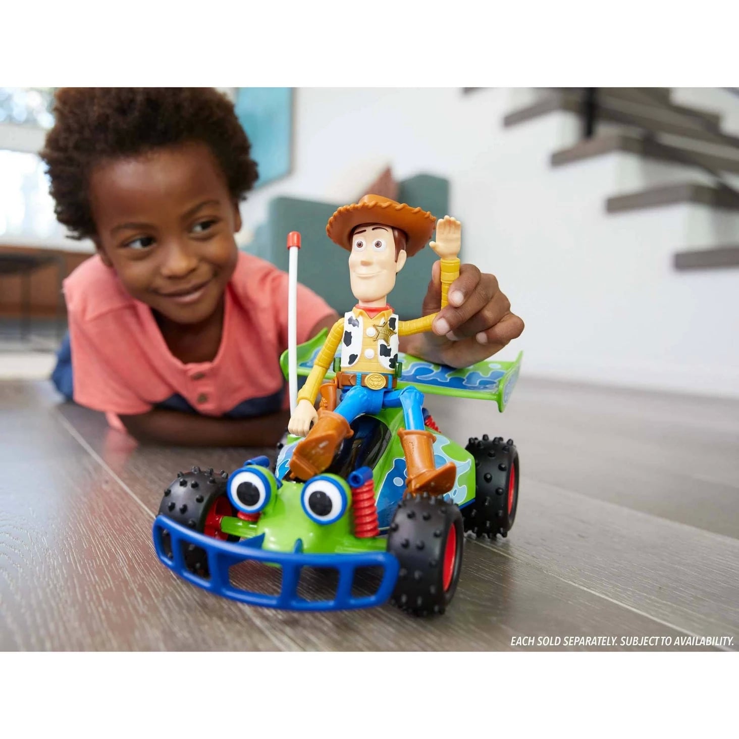 toy story 4 rc free wheel buggy