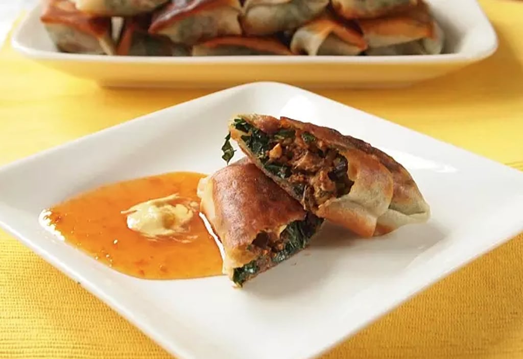 Easy Vegetarian Recipe: Tofu and Kale Spring Rolls