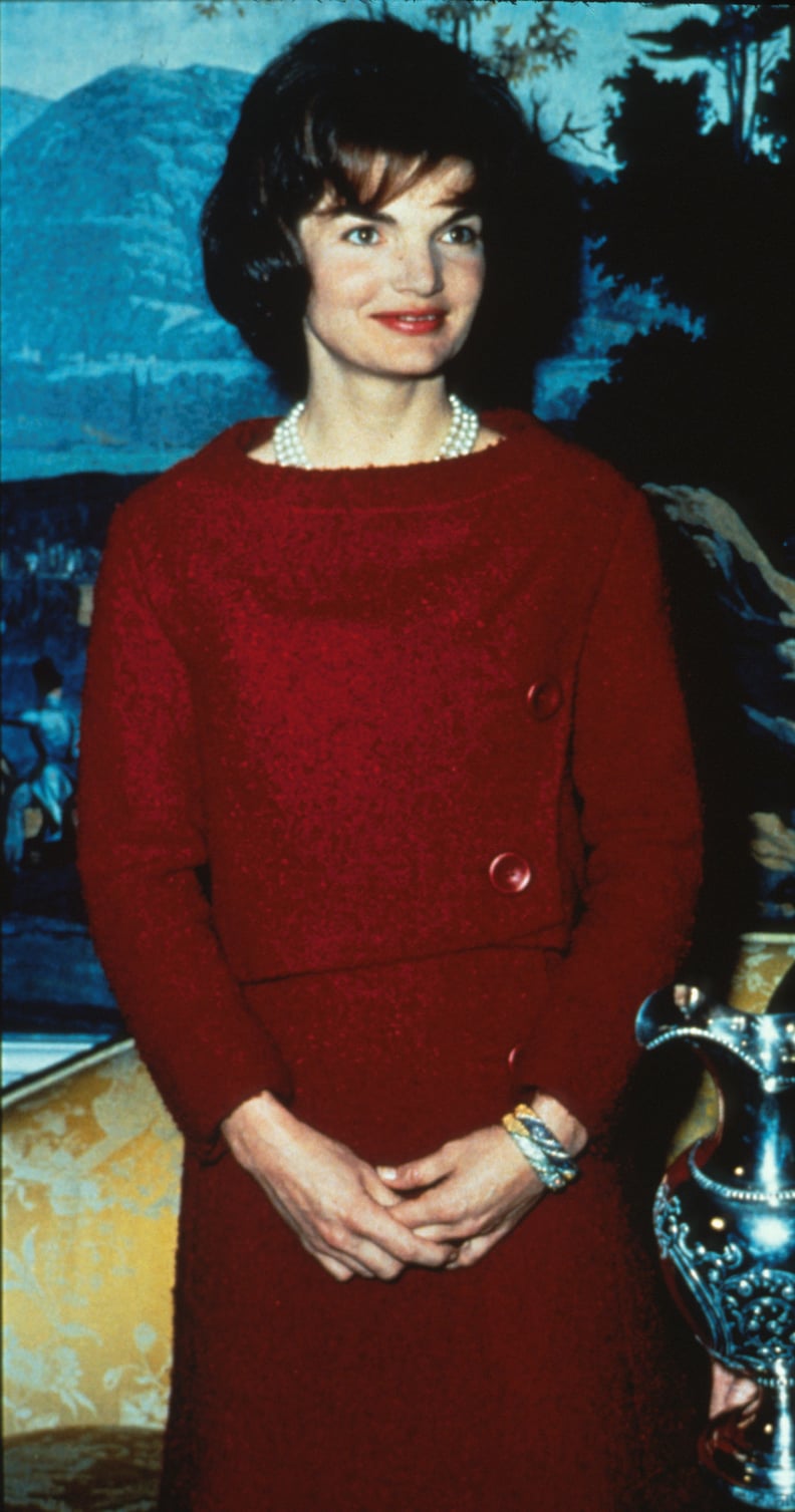 Jackie Kennedy During the Nationally Televised Valentine's Day Tour in 1962