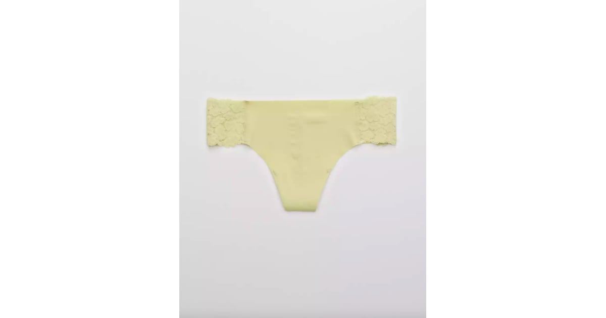 Aerie Leopard No Show Thong Underwear New Year's Eve Underwear Color