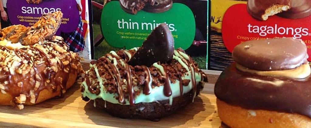 Girl Scout Cookie Doughnuts