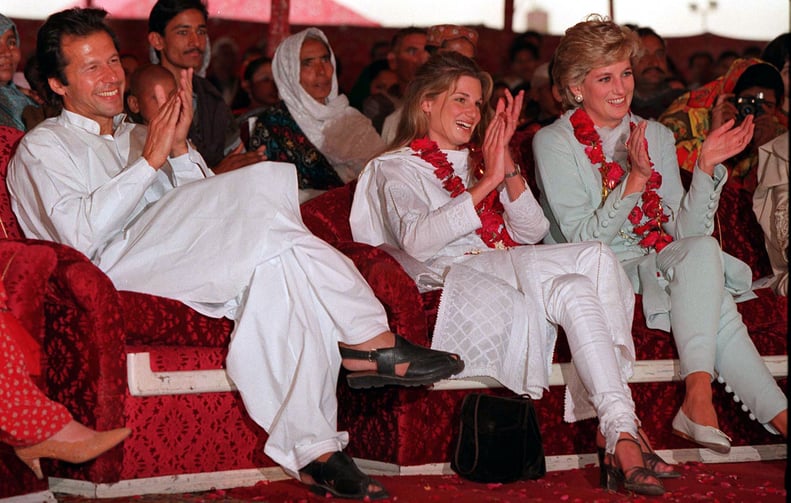 Princess Diana With Imran Khan in Pakistan