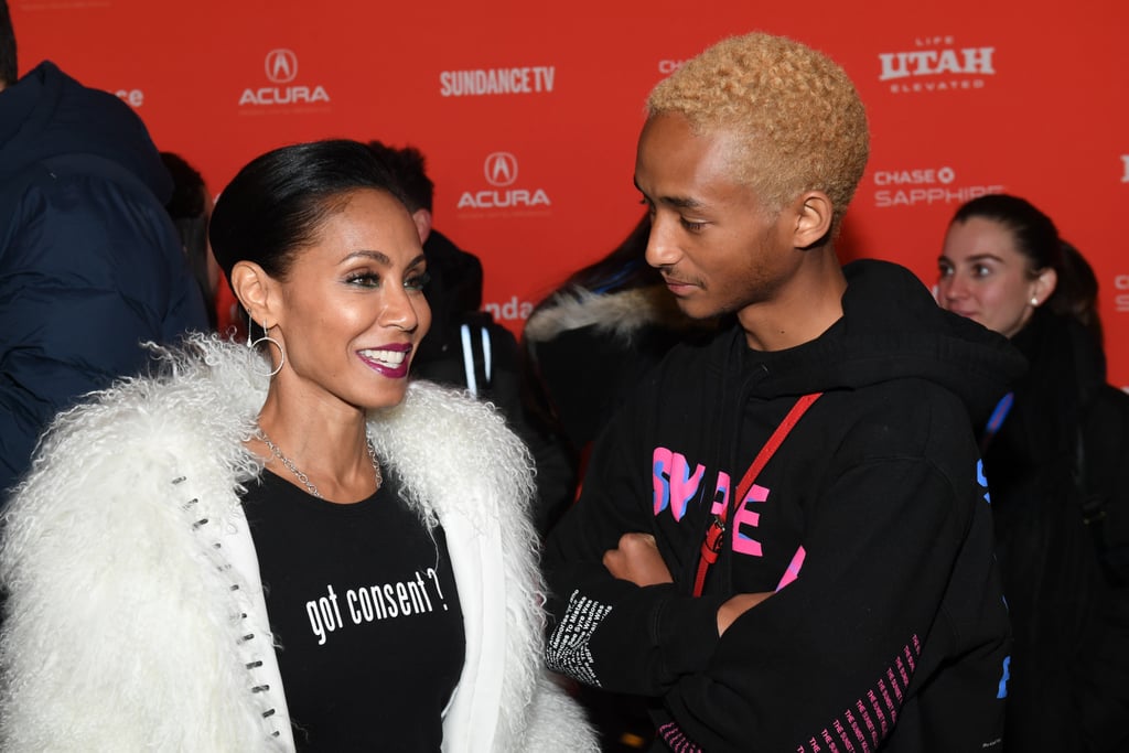 Jada Pinkett and Jaden Smith at 2018 Sundance Film Festival