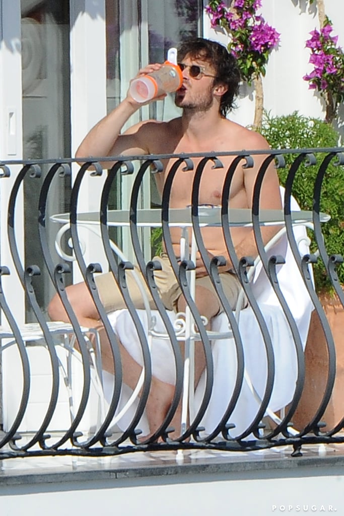 Ian Somerhalder and Nikki Reed Show PDA in Italy | Pictures