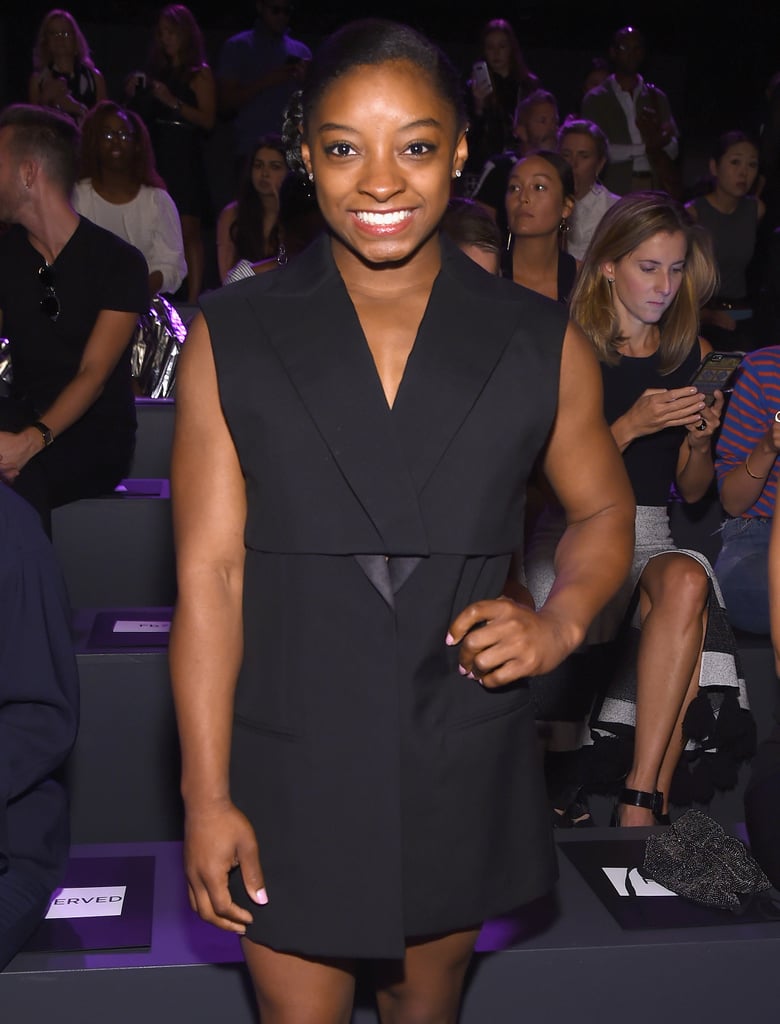 Simone Biles at New York Fashion Week 2016 | Pictures
