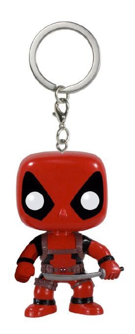 Funko POP Keychain: Marvel — Deadpool Action Figure ($7)