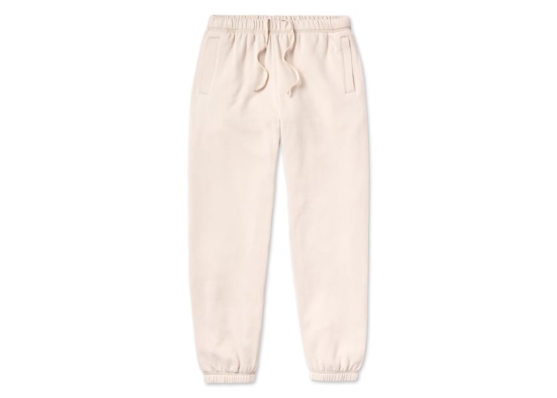 Loop Back Sweatpants in Cream