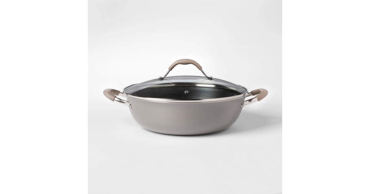 Cravings by Chrissy Teigen 5qt Aluminum Nonstick Everyday Pan With Lid