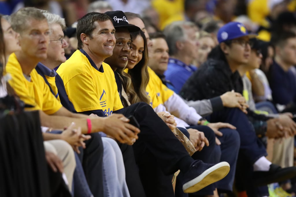 Beyoncé and JAY-Z at Warriors Game Pictures June 2019