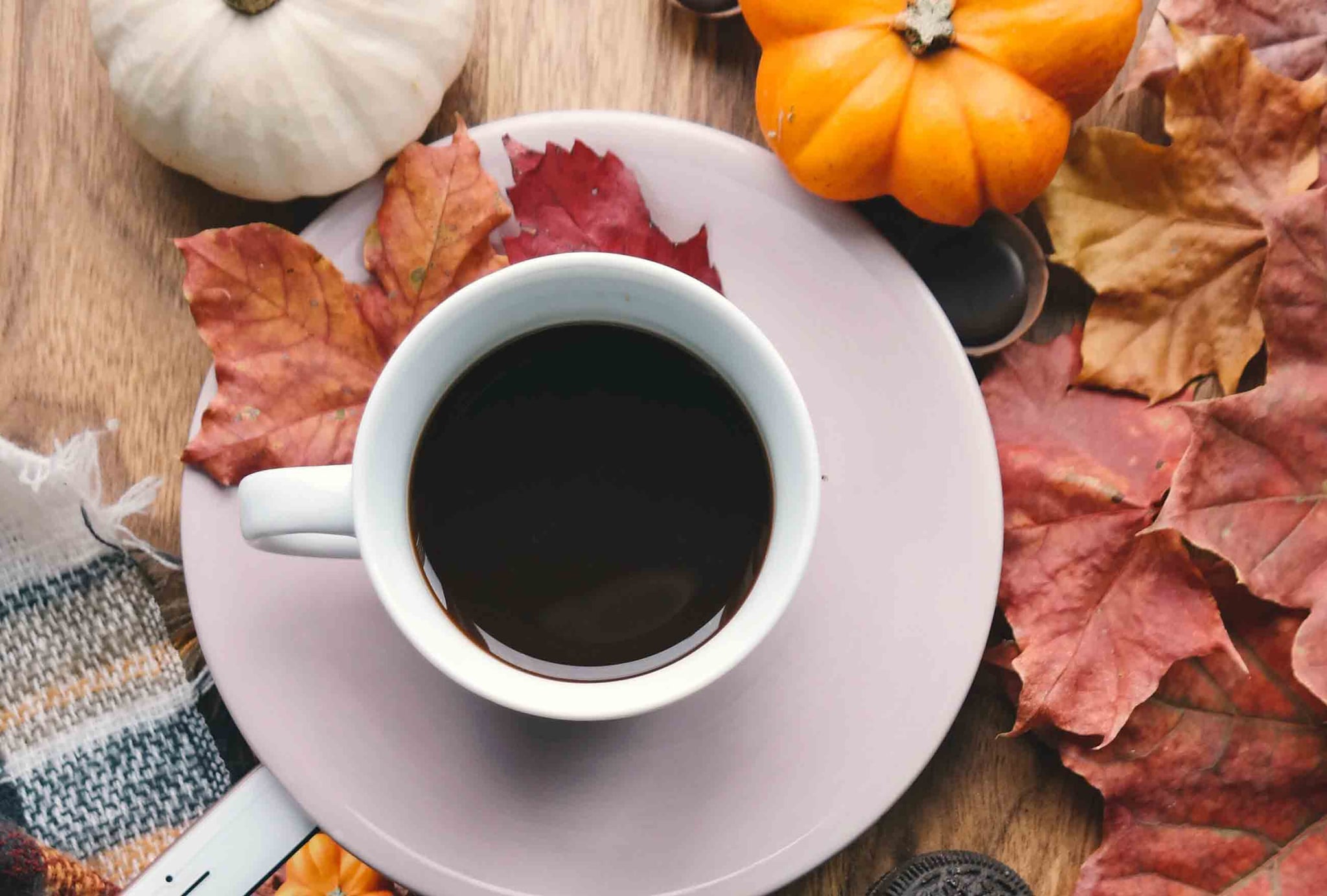 Healthy Pumpkin Spice Coffee POPSUGAR Fitness