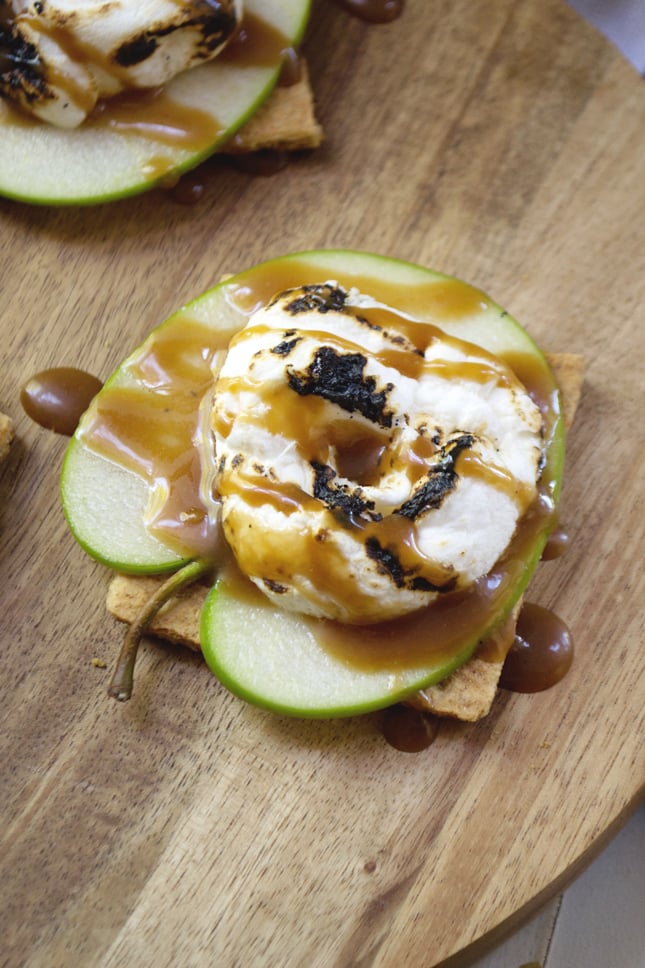 Caramel Apple S'mores