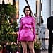 Celebrities in Hot-Pink Barbiecore Valentino Looks